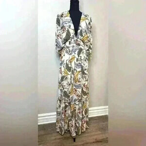 NWT Bohemian floral maxi dress